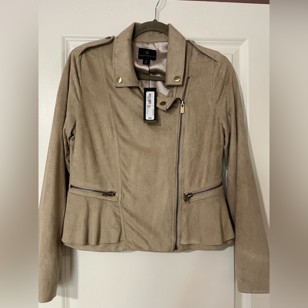 Women’s Worthington Suede Jacket.